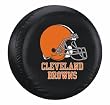Cleveland Browns Black Tire Cover - Standard Size