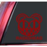 RADIOHEAD Vinyl Decal Sticker - Dark Red