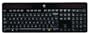 Logitech Logitech Wireless Solar Keyboard K750 Clavier sans-fil aliment� par la lumi�re Compatible PC Unifying Azerty Noir