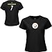 Reebok Pittsburgh Steelers Ben Roethlisberger Women's Name & Number T-Shirt-Size: Extra Large