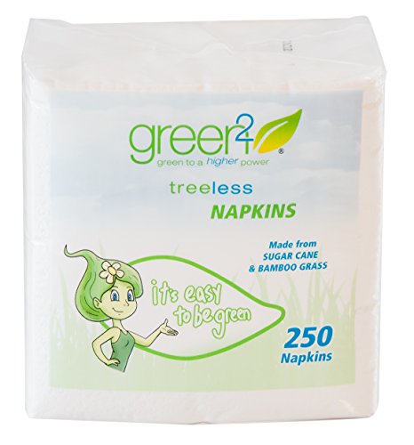 Green2 100% Tree Free Lunch Napkins, 4000 Count