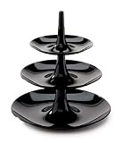 Babell Black Triple Tier Cake Stand