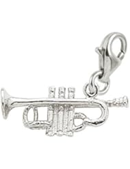 Rembrandt Charms Trumpet Charm with Lobster Clasp