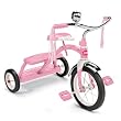 Radio Flyer Girls Classic Dual Deck Tricycle, Pink