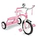 Radio Flyer Girls Classic Dual Deck Tricycle, Pink