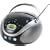 Coby Portable MP3/CD Player with AM/FM Radio - Black (MPCD471)