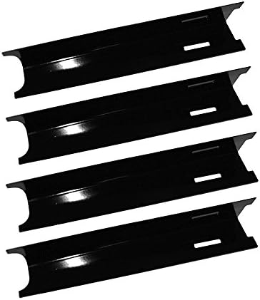 TSINY 92411(4-pack) Porcelain Steel Heat Plate Replacement for Select Gas Grill Models by BBQ Grillware, Jenn-Air and Others
