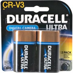 Duracell Lithium Batteries, Digital Camera, CR-V3, 2 ct.