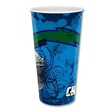 NFL San Diego Chargers Three Pack 24-Ounce Durable Plastic Cups