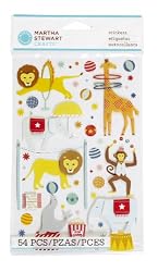 Martha Stewart Crafts Circus Animal Stickers