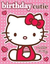 Hello Kitty Birthday Card with Stickers Size 150 x 200mm 173529