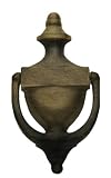 Baldwin 0102.050 Colonial Door Knocker, Satin Brass and Black