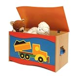 Boys Like Trucks Toy Box