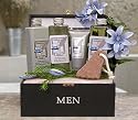 A MENS BATH RETREAT Body Soak Gift Basket