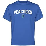 NCAA Saint Peter's Peacocks Mascot Logo T-Shirt - Light Blue