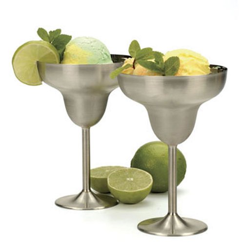 RSVP International Set of 2 Endurance Margarita Glasses.