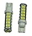 Cutequeen LED Car Lights Bulb White T15 1206 68-SMD 906 579 901 904 908 909 912 914 915 916 917 918 920 921 922 923 926 927 928 939 (pack of 2)