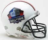 Creative Sports RD-HOF-MR Pro Football Hall of Fame Logo Riddell Mini Football Helmet