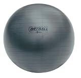 Champion Sports Burst Resistant Training And Exercise Balls (Black - 95cm)