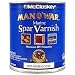 Tools & Hardware : MCCLOSKEY 7507-05 MAN-O-WAR SPAR VARNISH SEMI-GLOSS SIZE:QUART.