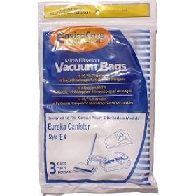 Eureka EX Canister Micro Filtration vacuum bags - Generic - 3 pack