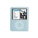 BLUE 3G SILICONE COVER CASE FOR iPOD NANO 3RD GEN