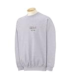 Personalized custom embroidered golf tees design on sweatshirt