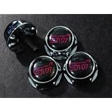 Subaru STI License Plate Bolts by Auto Accessories