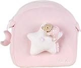 Little girl backpack. Moons & Stars Collection. Pink. 9.4x9.4x5.1".