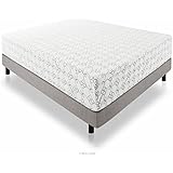LUCID 14 Inch Memory Foam Mattress - Triple-Layer - 5.3 Pound Density Ventilated Memory Foam - CertiPUR-US Certified - 25-Year Warranty - Queen