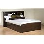 Espresso Storage Bed With Headboard - Full Size