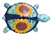 Medium Sunflower Mexican Talavera Turtle