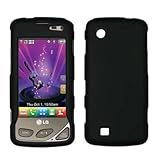 Premium Black Rubberized Snap-On Cover Hard Case Cell Phone Protector Snap- ....