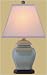 Asian Home D&eacute;cor - 21" Fine Chinese Celadon Oriental Spice Jar Bedside Lamp w/ Celadon Finial