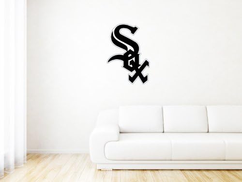 Chicago White Sox MLB Logo Wall Graphic Decal Sticker (18" x 25")