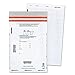 Quality Park Tamper-Evident Deposit Bags, 934; x 1234, 100 Pack, White (QUA45225)