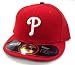 MLB オーセンティック キャップ ホーム 09 フィリーズ MLB5950G: <br><B>選手着用モデル</B><br> 85年の歴史を持つニューエラ社は、1920年代に流行していた8枚はぎのスタイルや綿布を使用した汗止めバンドなど、現在の標準になるスタイルを取り入れ、業界をリードする存在となった...