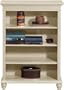 Harwick 4 shelf Open Bookcase, FOUR-SHELF, ANTIQUE WHITE