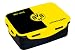 BVB 09 Borussia Dortmund Brotdose mit praktischem Clip- und Closeverschluss. Gr��e: ca. 16 x 12 x 7 
cm, Material: Kunststoff