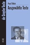 Produkt-Bild: Ausgew&auml;hlte Texte (De Gruyter Texte)