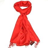 Women's Silk Shawl Pashmina Wrap - Luxurious silk shawl for women - Parties, wedding and evening shawl - Purple, Pink, Red, Turquoise Blue & Golden Yellow