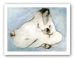 Mother and Child by R.C. Gorman 18"x25" Art Print Poster