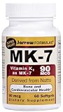 Jarrow Formulas, MK-7, Vitamin K2 as MK-7, 90 mcg, 60 Softgels (SIX PACK)