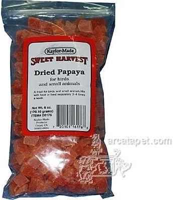 Sweet Harvest Papaya 6 ounce for Birds and Small Animals