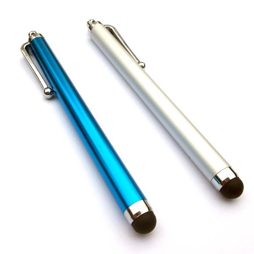 Hi-Tech Dealz� 2 Pack of Stylus (Blue Silver) Universal Touch Screen Capacitive Pen for Samsung Tablet PC / Cell Phone / Smartphone : Samsung S5250 Wave525, Samsung S5260 Star II, Samsung S5330 Wave533, Samsung S5600 Preston, Samsung S5600v Blade, Samsung S5620 Monte, S5690 Galaxy Xcover, Samsung S5750 Wave575, Samsung S5780 Wave 578, Samsung S7230E Wave 723