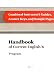 Combined Instructor's Guides, Answer Keys and Sample Pages for Handbook of Current English/6 Program