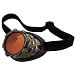 CyberSteam Gold Eyepatch with Orange Lens