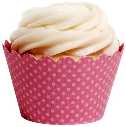 Dress My Cupcake Standard Blush Pink Cupcake Wrappers, Set of 100