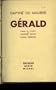 Gerald: A Portrait