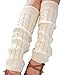 Ninimour- Women's Winter Knit Crochet Leg Warmers Legging Socks
